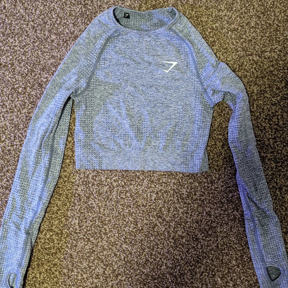 Gymshark Vital Seamless Long Sleeve Crop Top